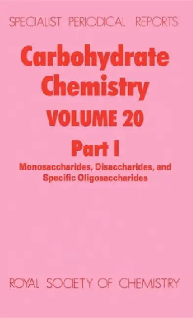 Buy Carbohydrate Chemistry (English, N. R. Williams) Online at Best Price - BookBajar