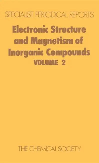 Buy Electronic Structure and Magnetism of Inorganic Compounds (English, P. Day) Online at Best Price - BookBajar