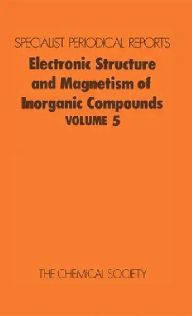 Buy Electronic Structure and Magnetism of Inorganic Compounds (English, P. Day) Online at Best Price - BookBajar