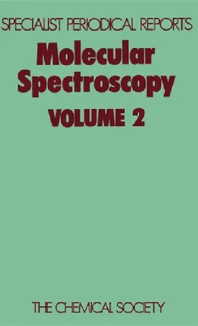 Buy Molecular Spectroscopy (English, R. F. Barrow | Derek A. Long | D. J. Millen) Online at Best Price - BookBajar