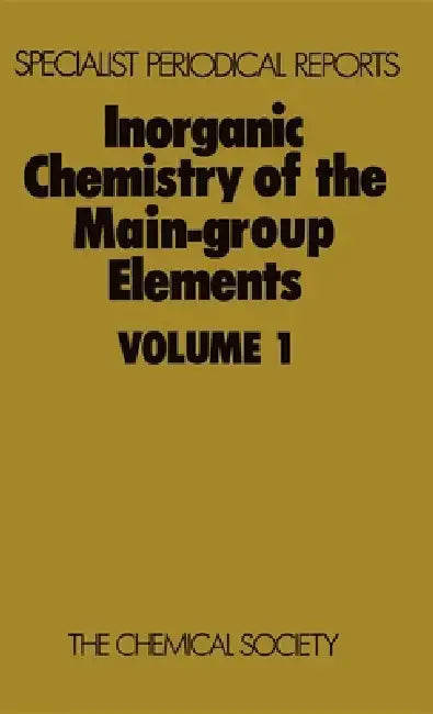 Inorganic Chemistry of the Main-Group Elements (English, C. C. Addison) - Image 1 - BookBajar
