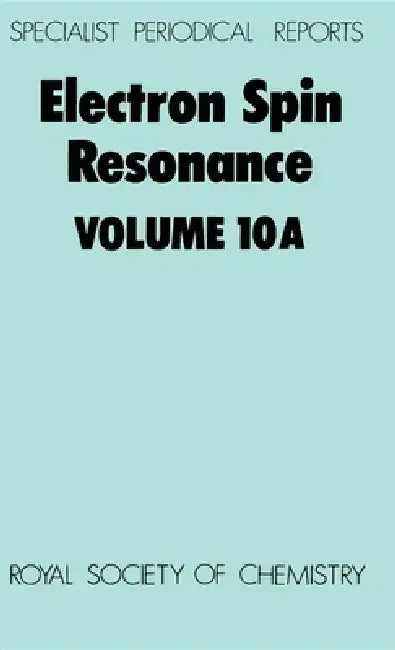 Buy Electron Spin Resonance (English, M. C. R. Symons) Online at Best Price - BookBajar