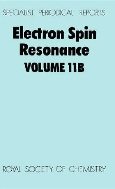 Buy Electron Spin Resonance (English, M. C. R. Symons) Online at Best Price - BookBajar