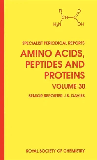 Buy Amino Acids, Peptides and Proteins (English, J. S. Davies | G. C. Barrett | Library Information Centre) Online at Best Price - BookBajar