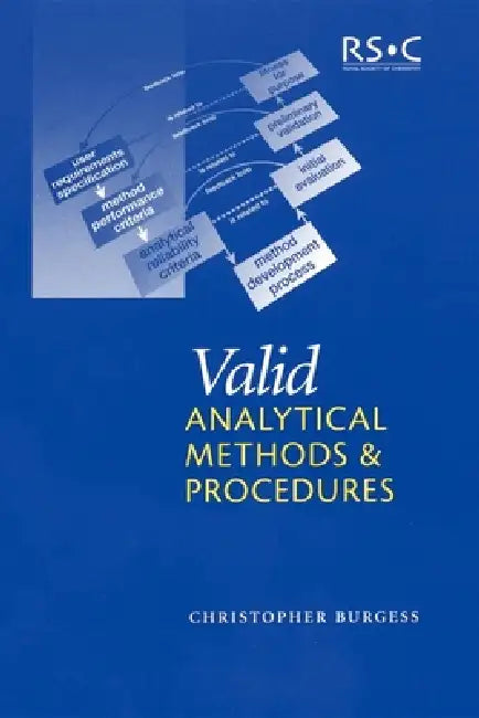 Buy Valid Analytical Methods and Procedures (English, Chris Burgess) Online at Best Price - BookBajar