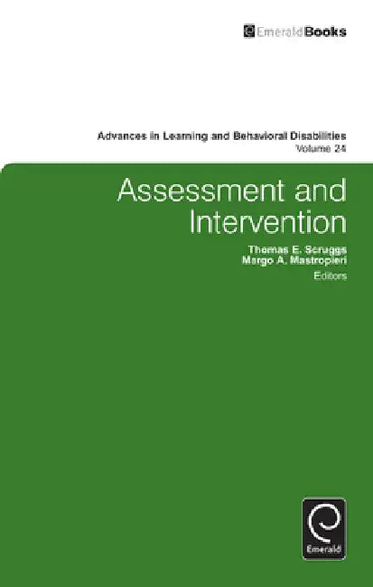 Buy Assessment and Intervention (English, Thomas E. Scruggs | Margo A. Mastropieri) Online at Best Price - BookBajar