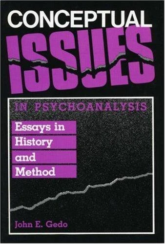 Buy Conceptual Issues in Psychoanalysis (English, John E. Gedo) Online at Best Price - BookBajar