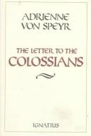 Buy The Letter to the Colossians (English, Adrienne Von Speyr) Online at Best Price - BookBajar