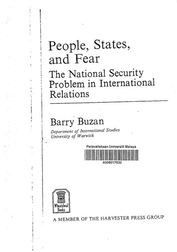 Buy People, States and Fear (English, Barry Buzan) Online at Best Price - BookBajar