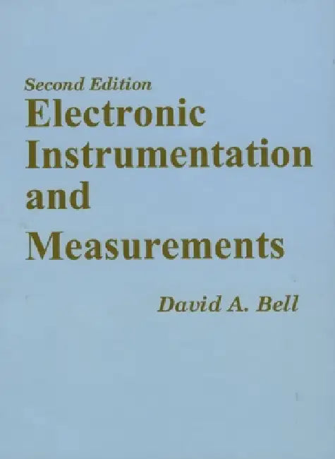 Buy Electronic Instrumentation and Measurements (English, David A. Bell) Online at Best Price - BookBajar
