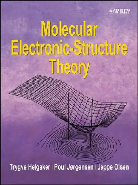 Buy Molecular Electronic-Structure Theory (English, Trygve Helgaker) Online at Best Price - BookBajar