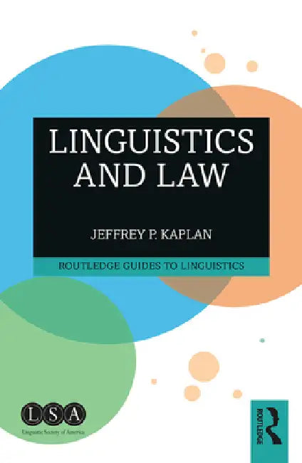 Buy Linguistics and Law (English, Jeffrey P. Kaplan) Online at Best Price - BookBajar