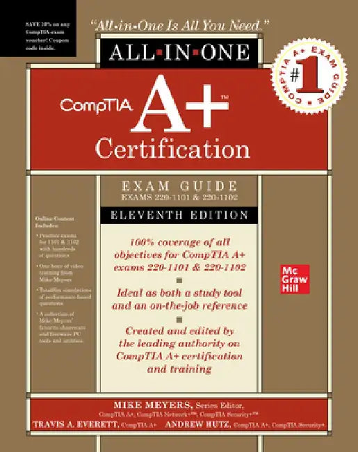 Buy Comptia A+ Certification All-In-One Exam Guide, Eleventh Edition (Exams 220-1101 & 220-1102) (English, Mike Meyers) Online at Best Price - BookBajar