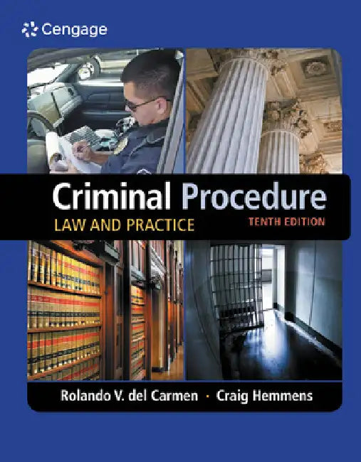 Buy Criminal Procedure (English, Rolando Del Carmen | Craig Hemmens) Online at Best Price - BookBajar