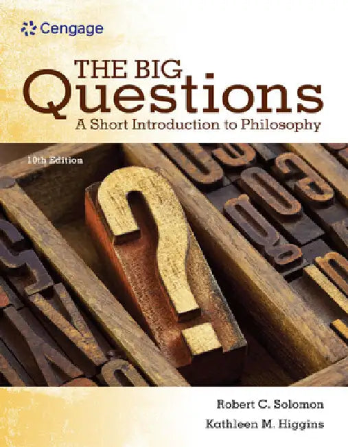 Buy The Big Questions (English, Robert Solomon | Kathleen Higgins) Online at Best Price - BookBajar