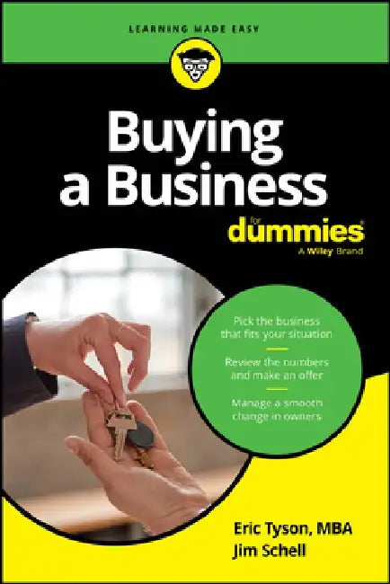 Buying a Business for Dummies (English, Eric Tyson) - Image 1 - BookBajar