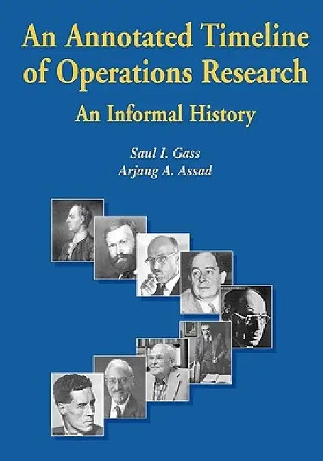 Buy An Annotated Timeline of Operations Research (English, Saul I. Gass | Arjang a. Assad) Online at Best Price - BookBajar