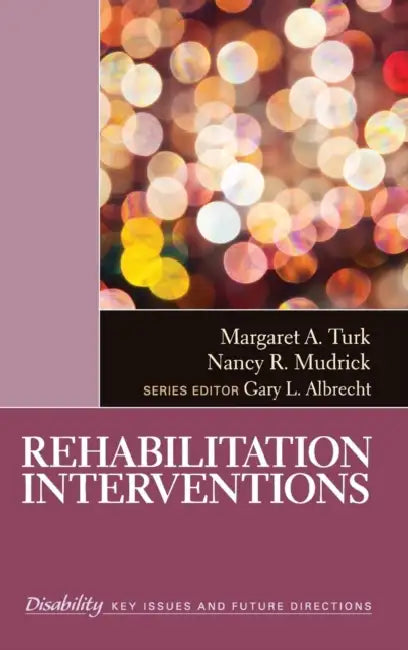 Buy Rehabilitation Interventions (English, Margaret A. Turk | Nancy R. Mudrick) Online at Best Price - BookBajar