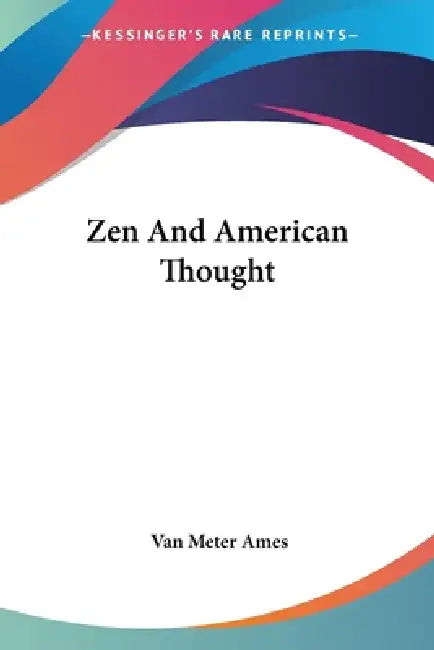 Zen And American Thought (English, Van Meter Ames) - Image 1 - BookBajar