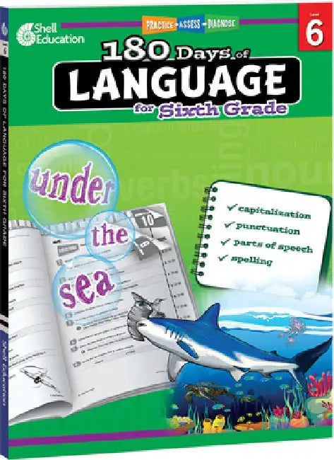 Buy 180 Days of Language for Sixth Grade (Grade 6) (English, Suzanne Barchers) Online at Best Price - BookBajar