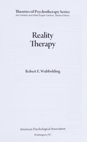 Buy Reality Therapy (English, Edd Wubbolding Robert E.) Online at Best Price - BookBajar