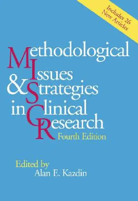 Buy Methodological Issues and Strategies in Clinical Research (English, PhD Kazdin Alan E.) Online at Best Price - BookBajar