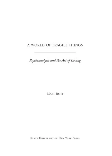 A World of Fragile Things (English, Mari Ruti) - Image 1 - BookBajar