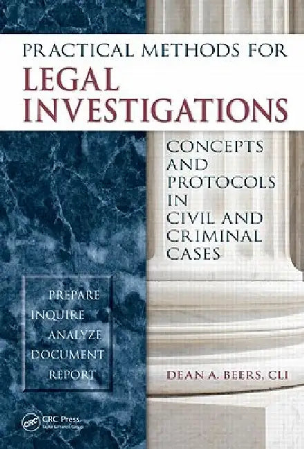 Buy Practical Methods for Legal Investigations (English, Beers) Online at Best Price - BookBajar