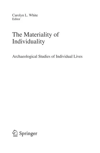 Buy The Materiality of Individuality (English, Carolyn L. White) Online at Best Price - BookBajar