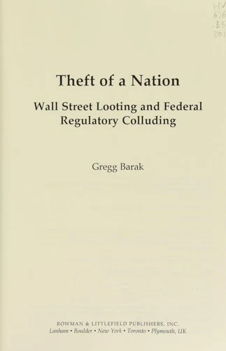 Buy Theft of a Nation (English, Gregg Barak) Online at Best Price - BookBajar