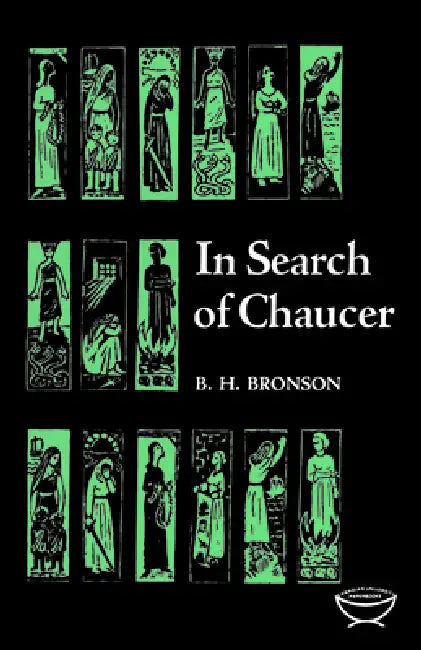 Buy In Search of Chaucer (English, Bertrand Bronson) Online at Best Price - BookBajar