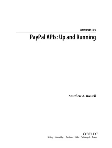 Buy Paypal Apis (English, Matthew A. Russell) Online at Best Price - BookBajar