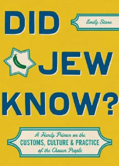 Buy Did Jew Know? (English, Emily Stone) Online at Best Price - BookBajar