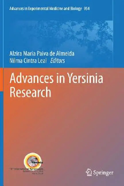 Buy Advances in Yersinia Research (English, Alzira Maria Paiva De Almeida | Nilma Cintra Leal) Online at Best Price - BookBajar