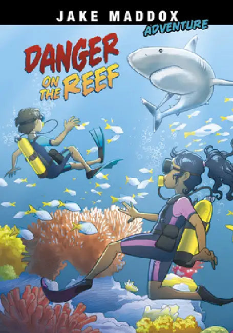Buy Danger on the Reef (English, Jake Maddox | Giuliano Aloisi) Online at Best Price - BookBajar