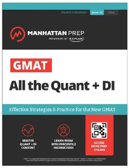 Buy GMAT All the Quant + Di (English, Manhattan Prep) Online at Best Price - BookBajar