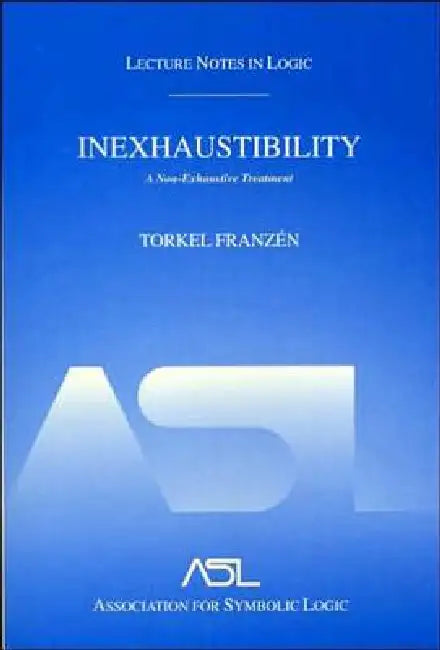 Buy Inexhaustibility (English, Torkel Franzén) Online at Best Price - BookBajar