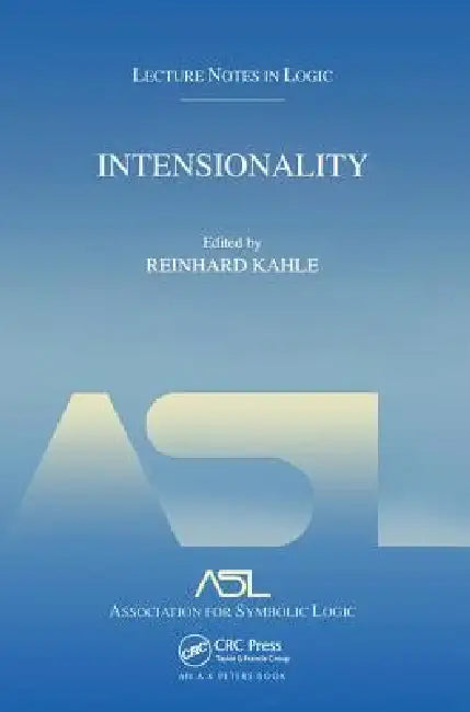 Buy Intensionality (English, Reinhard Kahle) Online at Best Price - BookBajar