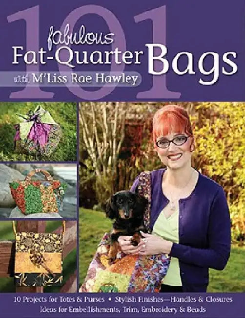 101 Fabulous Fat-Quarter Bags with m'Lis (English, M'Liss Rae Hawley) - Image 1 - BookBajar