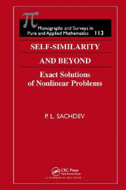 Self-Similarity and Beyond (English, P. L. Sachdev) - Image 1 - BookBajar