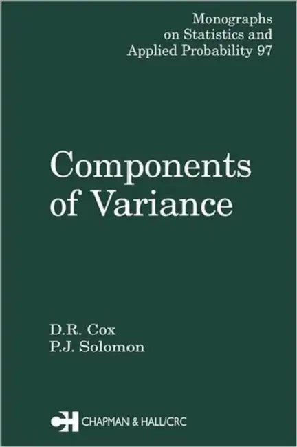 Components of Variance (English, D.R. Cox) - Image 1 - BookBajar