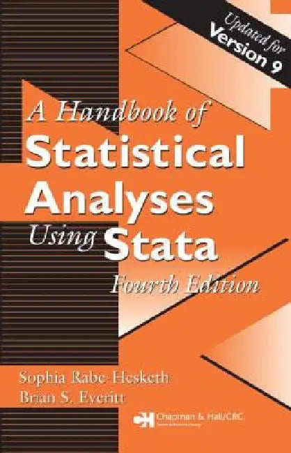 Handbook of Statistical Analyses Using Stata (English, Brian S. Everitt | Sophia Rabe-Hesketh) - Image 1 - BookBajar