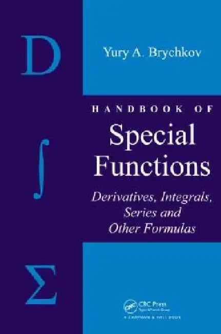 Handbook of Special Functions (English, Yury A. Brychkov) - Image 1 - BookBajar