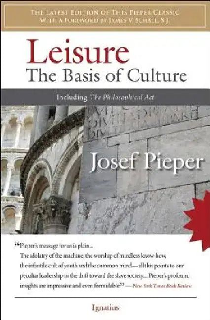 Buy Leisure (English, Josef Pieper) Online at Best Price - BookBajar