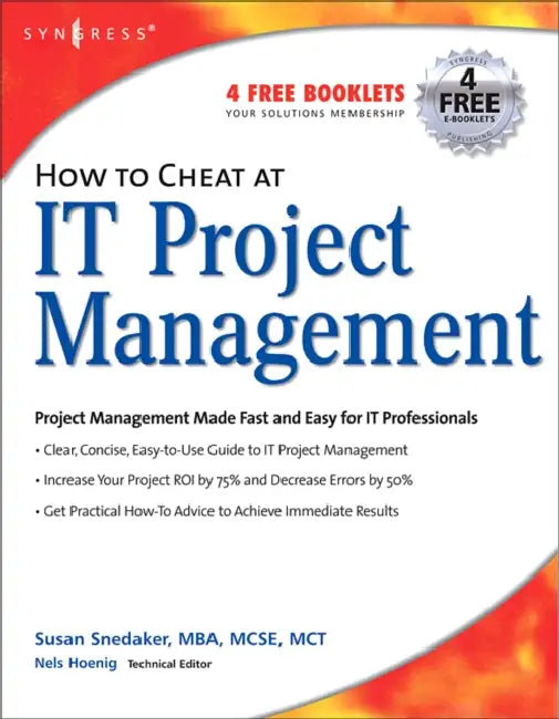 Buy How to Cheat at It Project Management (English, Snedaker) Online at Best Price - BookBajar