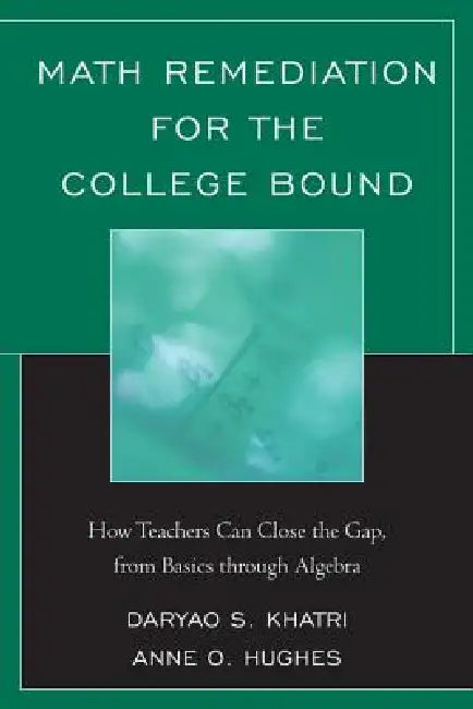 Math Remediation for the College Bound (English, Daryao Khatri) - Image 1 - BookBajar