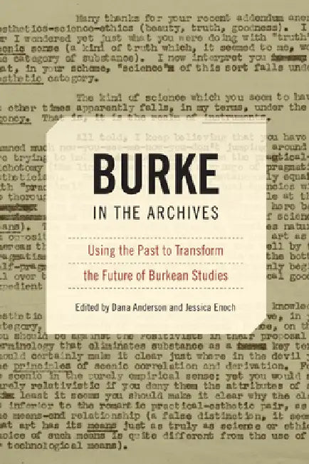 Burke in the Archives (English, Dana Anderson | Jessica Enoch) - Image 1 - BookBajar