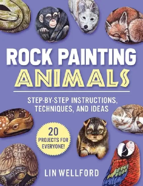 Buy Rock Painting Animals (English, Lin Wellford) Online at Best Price - BookBajar