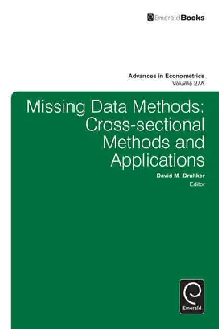 Buy Missing Data Methods (English, David M. Drukker) Online at Best Price - BookBajar