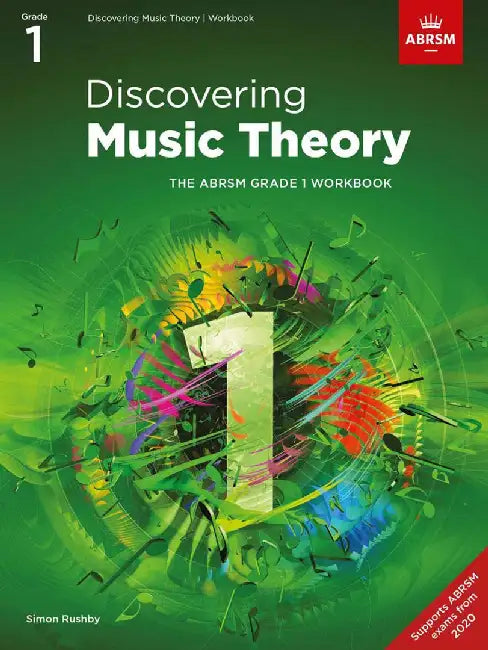 Discovering Music Theory, The ABRSM Grade 1 Workbook (English) - Image 1 - BookBajar